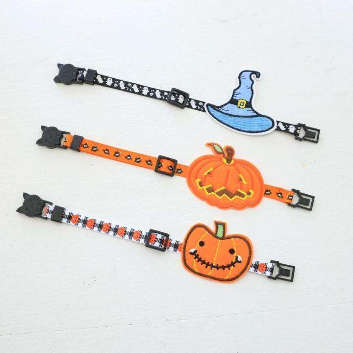 halloween-dog-collar-with-bell-pumpkin-themed-pet-accessories-kitty-dog-collar-with-bell-safety-buckle-pet-collar-pumpkin-patterned-dog-collar