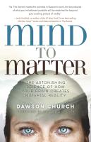 หนังสืออังกฤษใหม่ Mind to Matter : The Astonishing Science of How Your Brain Creates Material Reality [Paperback]