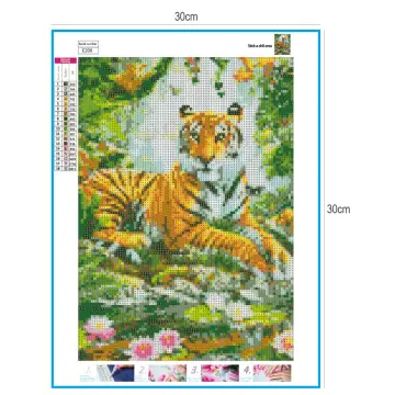 Shop Rhinestone Diamonds Painting Tiger with great discounts and prices  online - Oct 2023