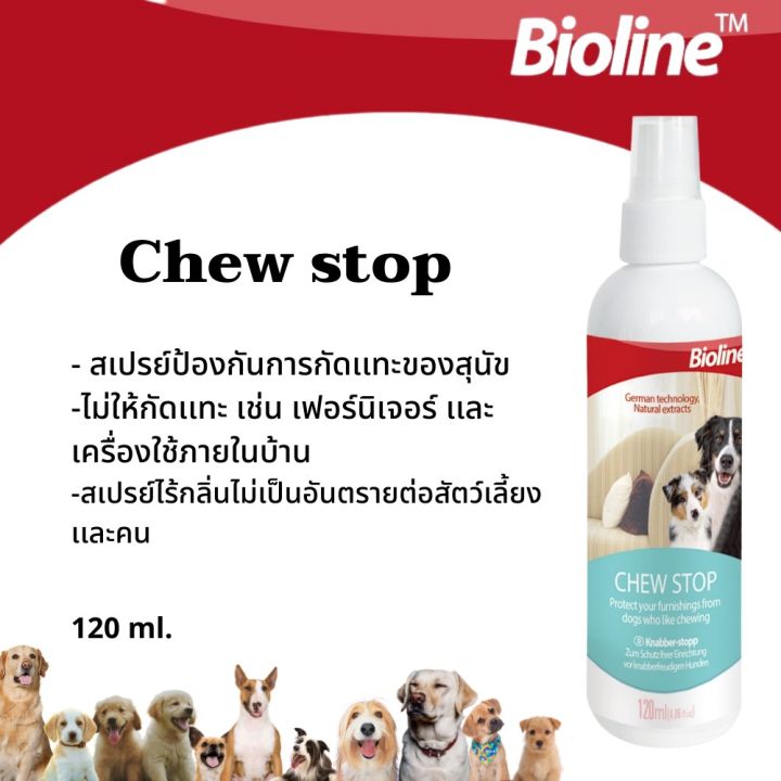 Chew stop สเปรย์ป้องกันสุนัขกัดเเทะ (B2378)
