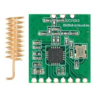 CC1101โมดูลไร้สายเสาอากาศการส่งผ่านระยะไกลยาวนาน868MHZ SPI Interface M115พลังงานต่ำสำหรับ FSK GFSK ถาม OOK MSK 64-Byte