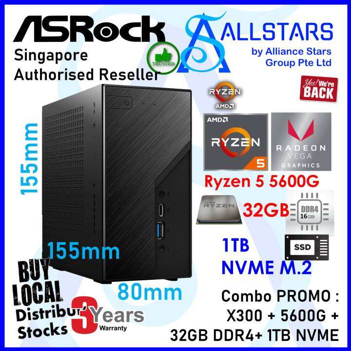 ALLSTARS : ULTIMATE Complete Mini PC / NUC Promo) (ASROCK Deskmini