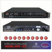 ปรีแอมป์ พร้อมบลูทูธ รุ่น NPE-123 ยี่ห้อ CLE คุณภาพดี Made in Thailand มาตรฐาน มอก. Pre Amplifier ปรี ปรีบ้าน Bluetooth