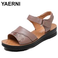 ขายดีที่สุด ioztt2023 - /▦✗ 2023 Mother Old Female Sandals Shoes Leather Beach Size 35-41