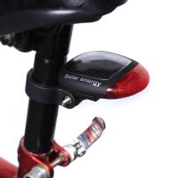 ☃₪ Tail Light Bike Light Cycling Safety Solar Tail Light Rechargeable USB Led Bicycle Accessories Warning Lights Sports