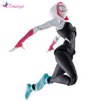 Lemangoo ชุดสะสมของขวัญ,ฟิเกอร์มนุษย์แมงมุม SHF Spider-Gwen หุ่นตัวละครการ์ตูนอนิเมะตุ๊กตาประดับ