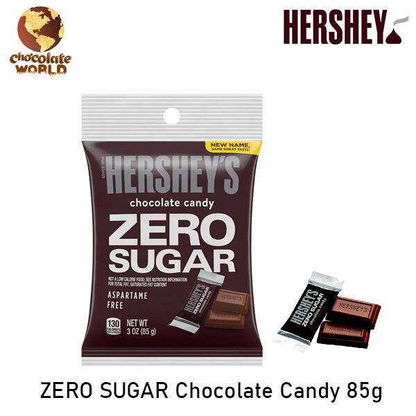 Hershey's Zero Sugar Chocolate Candy 85g Lazada