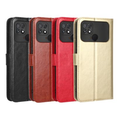 Xiaomi POCO เคส C40กระเป๋าสตางค์หนัง PU ฝาหลังปลอก Xiaomi POCOC40เคสโทรศัพท์ Flip