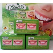 Kem tẩy trắng răng Green Herb Thái Lan 25g