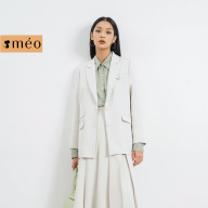 Áo blazer nữ Méo shop dài tay phối túi nắp Blazer Myanla thumbnail