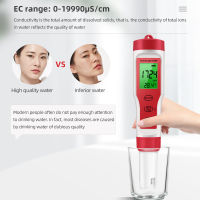 4 In 1 PH TDS EC Temperature Meter Tester PH Pocket การทดสอบคุณภาพน้ำสำหรับน้ำดื่ม Hydroponic Aquariums 50 Off