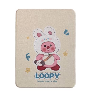 กระต่ายน่ารักการ์ตูน Casing Tablet แบบหมุน ° 360สำหรับ10th 4,2022 Pro 2020 2019ฝาครอบ Mini6 Ipad6 2021 Air5 3 Smart 5