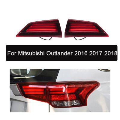 Lampu Sinyal Belok Lampu Rem Belakang Ekor Sisi Dalam Mobil สำหรับ Mitsubishi Outlander 2016 2017 2018