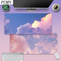 Top Quality Pink Clouds Sky Office Mice Gamer Soft Mouse Pad Large Mouse Pad Keyboards Mat Kawaii Mouse Pad Writing Desk Mat