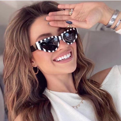 New Luxury nd Designer Fashion Women VA4063 Acetate Sunglasses R Small Square Frame Glasses Rectangular SunGlasses UV400