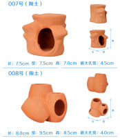 【cw】 Pottery Pot Refuge Pocket Shrimp House Fish Tank Refuge Pocket Small Fish Shelter Shrimp Pot Spawning Hole Snapper Shrimp Nest Shrimp Pot ！