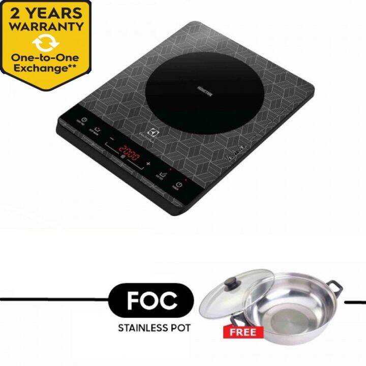 ELECTROLUX PORTABLE INDUCTION COOKER 2000W ETD29PKB Lazada