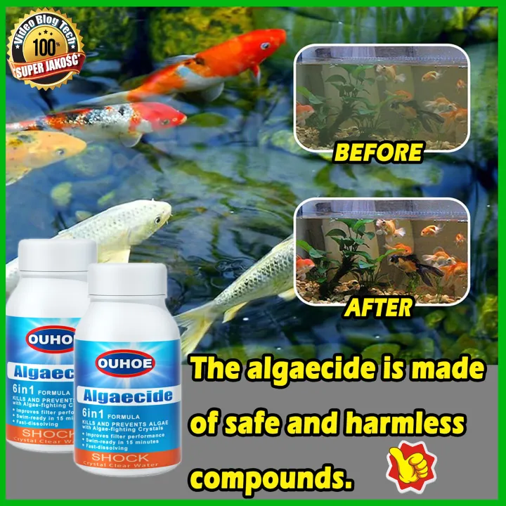 500ml Fish tank moss remover algae remover algae removal green water