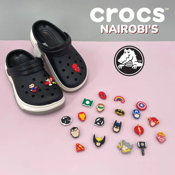 crocs batman pin