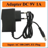 อะแดปเตอร์100V-240V จ่ายไฟ DC ปลั๊กที่ชาร์จดีซี5.5มม. 1ชิ้น1A ไฟ1000mA DC X To AC 1A AC 9V ตัวแปลงสำหรับยุโรป2.1-2.5มม. อะแดปเตอร์วงจรไฟฟ้าและชิ้นส่วน