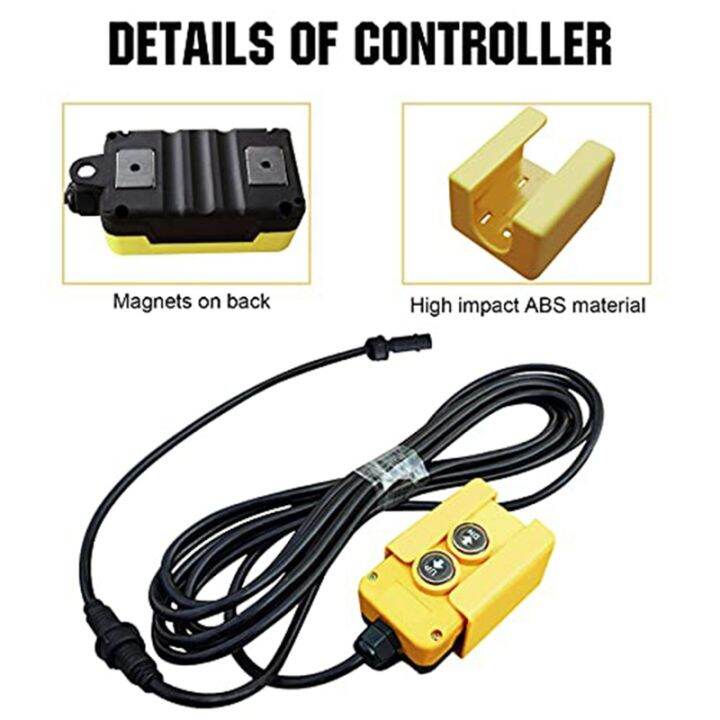 3-wire-dump-trailer-remote-control-switch-for-12v-dc-single-acting-hydraulic-pump-dump-trailer-for-lift-unloading