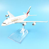 1:400 16cm The United Arab Emirates Airbus A380 Metal Airplane Model Office Decoration Toy Gift Idea Free Shipping M6-039