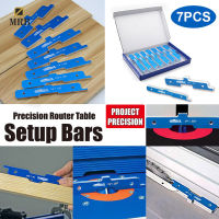 Router Tables Setup Bars Set Aluminum Alloy Woodworking Depth Test Distance Set up Bars