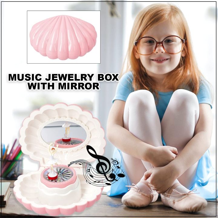 susta-shell-shape-ballet-girl-music-box-with-light-led-classic-retro-melody-music-box