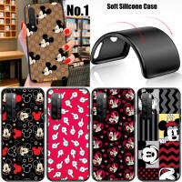 XMX75 Mickey Mouse อ่อนนุ่ม High Quality ซิลิโคน TPU Phone เคสโทรศัพท์ ปก หรับ Huawei Nova 7 SE 5T 4E 3i 3 2i 2 Mate 20 10 Pro Lite Honor 20 8x