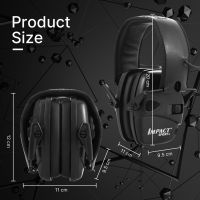 New Tactical Electronic Shooting Earmuff Outdoor Sports Anti-noise Headset Impact Sound Amplification Hearing Protective Headset