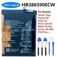 agapi Original HB386590ECW New Battery for Huawei Nova 5T 4 3Honor Play 20 20S 8X P10 Plus View 10 V10 Mate 20 Lite BKL-L09/AL20/AL00