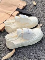 ✻  The cargo lace with casual shoes female flat surface with 2023 summer new canvas shoes flat shoes for womens shoes since help shoes