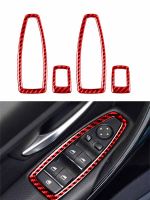 For BMW F30 2013-2019 Car styling Accessories Interior Carbon Fiber reading light Left vent wait red Stickers Decorative