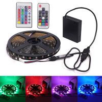 5V LED Strip Light 5050 RGB USB Battery Power Kit Waterproof Flexible LED Tape Lights For PC LCD TV Backlight Home Decoration