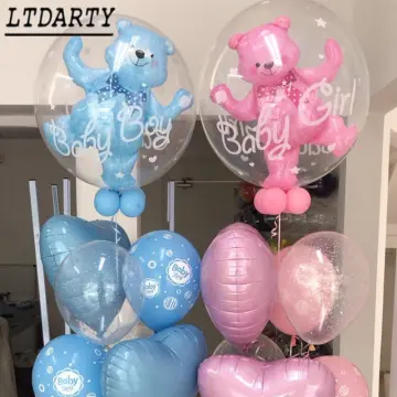 Rose Gold Hello 30 Baby Balloons Baby Shower 10/13/15/21/25th 30th Birthday  Party Decor 21 30 number Balls Inflatable Air Globos