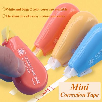SAKURA Mini Correction Tape Set Correct Compact Portable Colourful Belt Diary Scrapbooking Student School Office Supplies