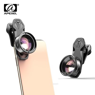 APEXEL HD Optic Camera Phone Lens 100mm Macro Lens Super Macro Lenses for iPhonex xs max Samsung s9 all smartphone