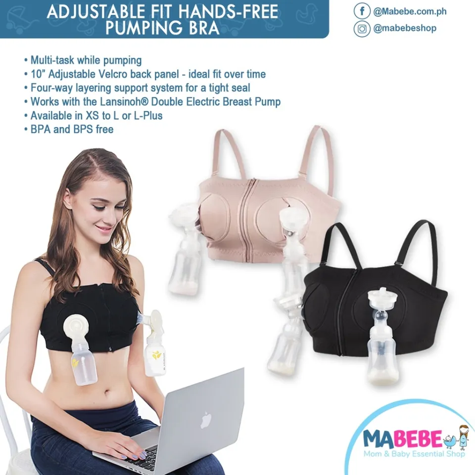 Adjustable Fit Hands Free Pumping Bra