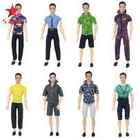 SZWL 5pcs/set Children Clothes Toy Fashion Casual Suit Wear for 32CM Male KEN Doll