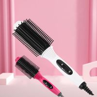 ✧┇ NEW Hair 2 in 1 Hot Comb Straightener Wet Dry Hair Straightening Comb Hair Curler Brush Hair Fast Heat Hair Styling Tool