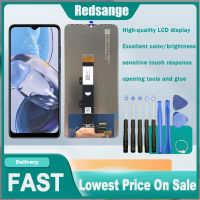 Redsange ของแท้สำหรับ Motorola Moto E22/Moto E22i จอแสดงผล LCD อะไหล่หน้าจอสัมผัสตัวประกอบดิจิตอลสำหรับ Motorola Moto E22i E22