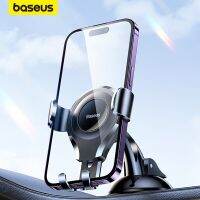 Baseus แผงควบคุมแรงโน้มถ่วงอัตโนมัติที่จับสำหรับ iPhone โทรศัพท์ในรถยนต์รถยนต์,ที่วางโทรศัพท์มือถือแบบดูดติด Samsung/Xiaomi/ที่ยึด Huawei