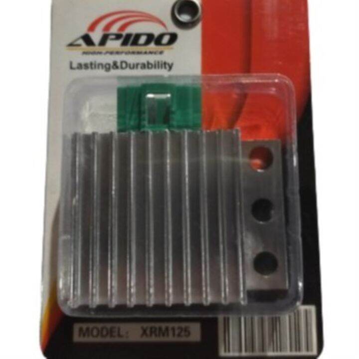 APIDO REGULATOR (RECTIFIER) DUAL FOR HONDA XRM 125 Lazada PH