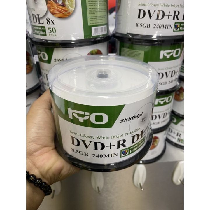 dvd-r-dl-ryo-8-5gb-8xspeed-240min-white-semi-glossy-inkjet-printable-pack-50