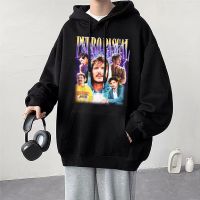 Movie Tv Actor Pedro Pascal Graphic Hoodie Autumn/Winter Vintage Long Sleeve Men Women Vintage Casual Oversized Fleece Tracksuit Size Xxs-4Xl