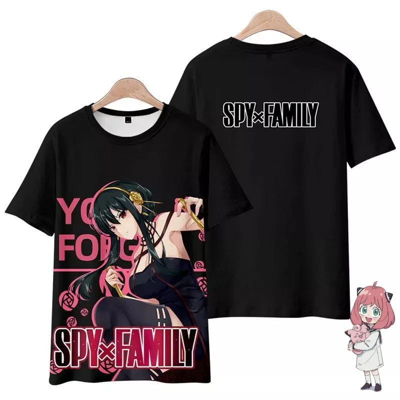 Spy x Family T-Shirts - Anya Forger 3D Printed Graphic T-shirt