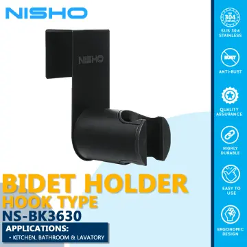 Shop Nisho Shiro Series Sus304 Stainless Bidet Tool Less Hook