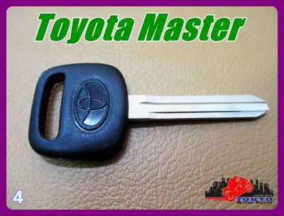 TOYOTA MASTER BLANK KEY IGNITION (4) // กุญแจสตาร์ท กุญแจรถยนต์ โตโยต้า(เบอร์4)  TOYOTA สินค้าคุณภาพดี
