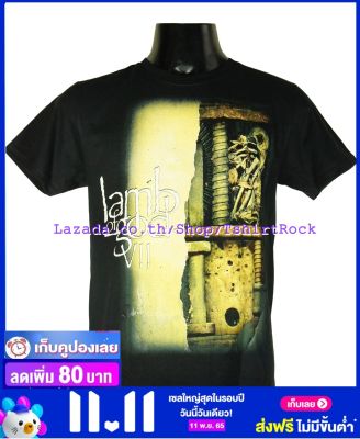 เสื้อวง LAMB OF GOD เสื้อยืดวงดนตรีร็อค เสื้อร็อค  LOG1617 ส่งจาก กทม.