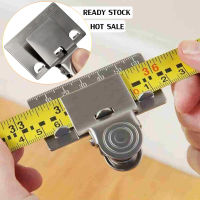 Stainless Steel Tape Measure Tool Woodworking Scribe Positioning Tape Measure Positioning Clip